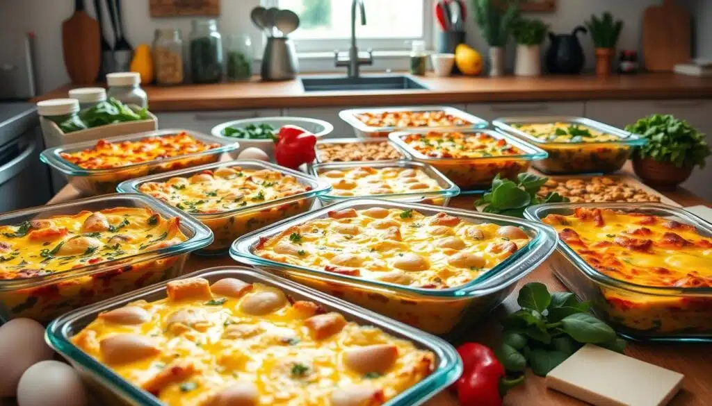 breakfast casserole meal prep