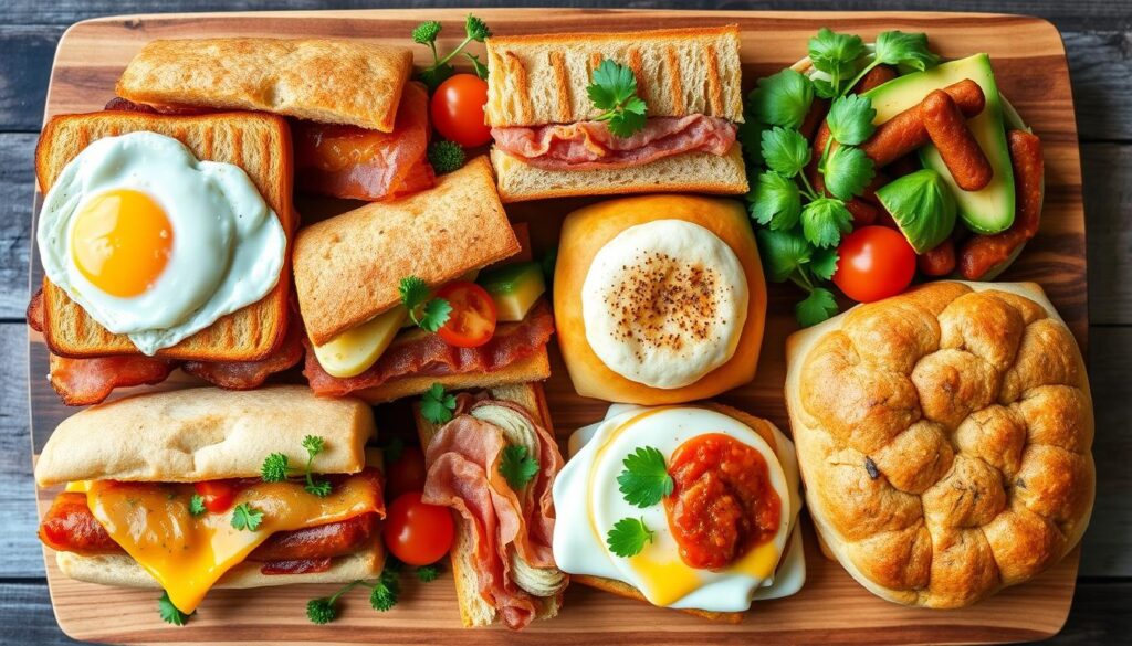 breakfast sandwich combinations