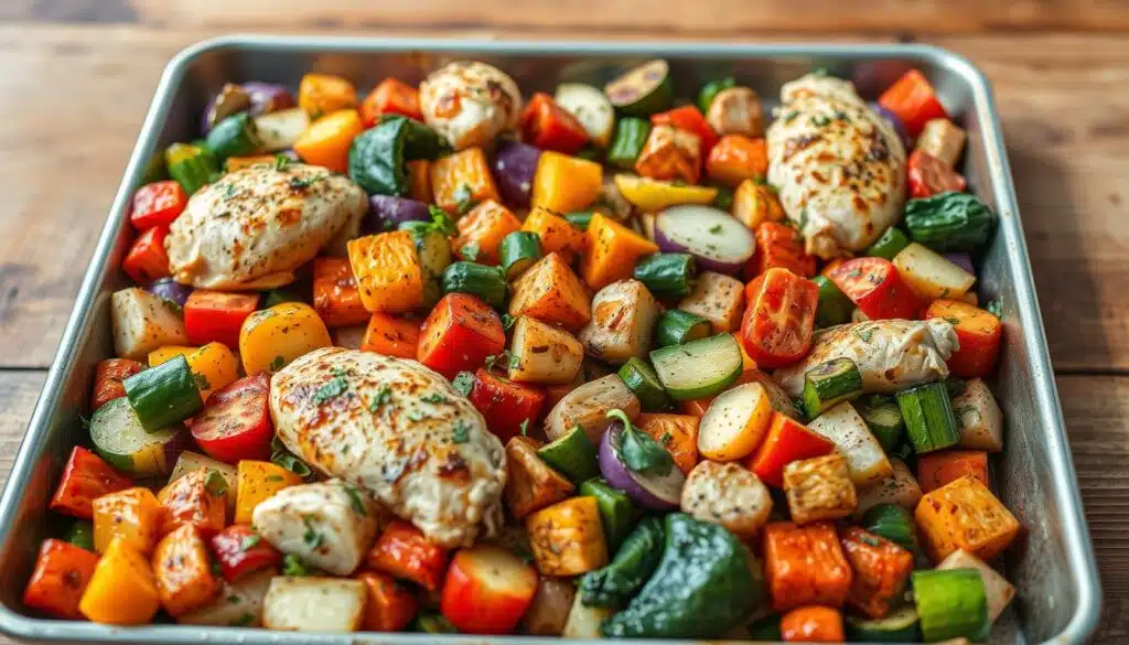 sheet pan lunch recipes