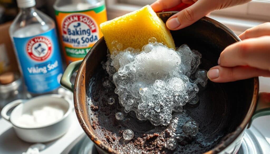 How to Clean Burnt Pots and Pans Easily