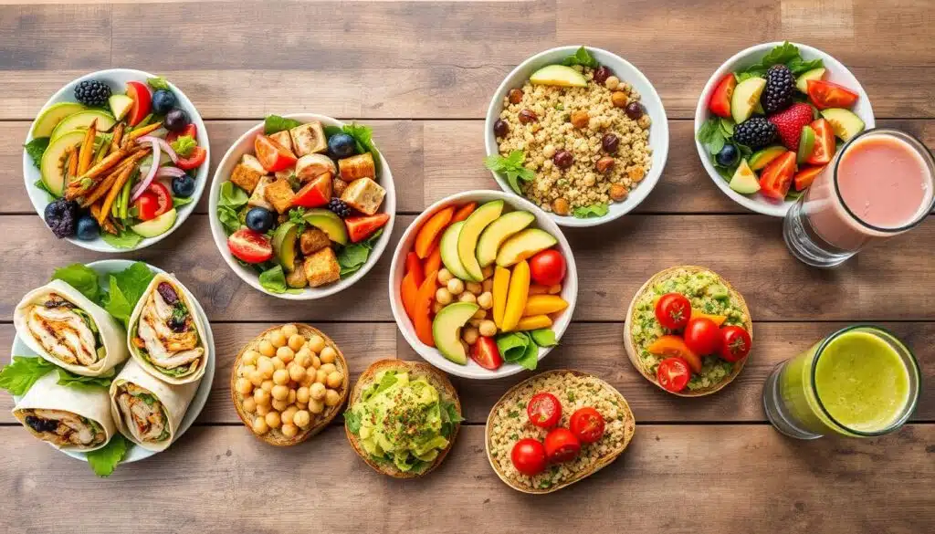 What are 7 healthy lunches?