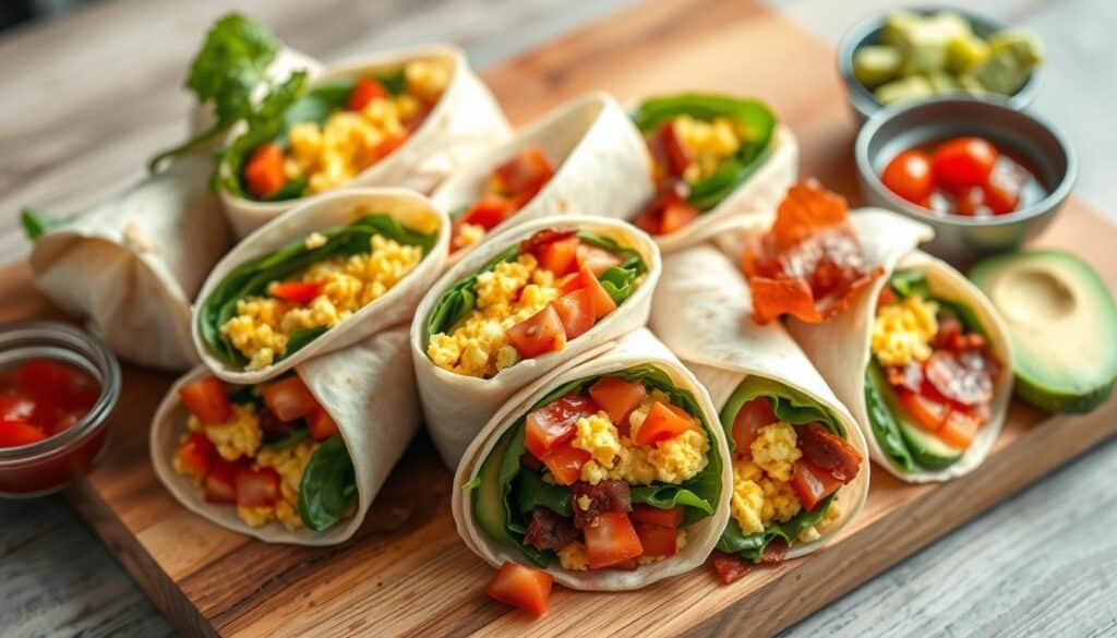 breakfast wraps