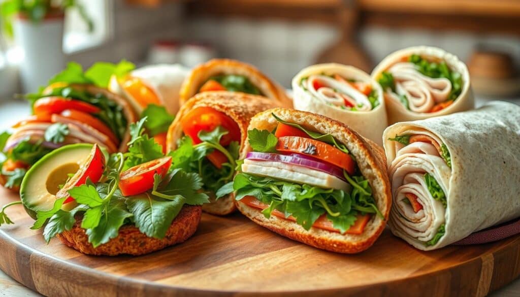 creative sandwiches