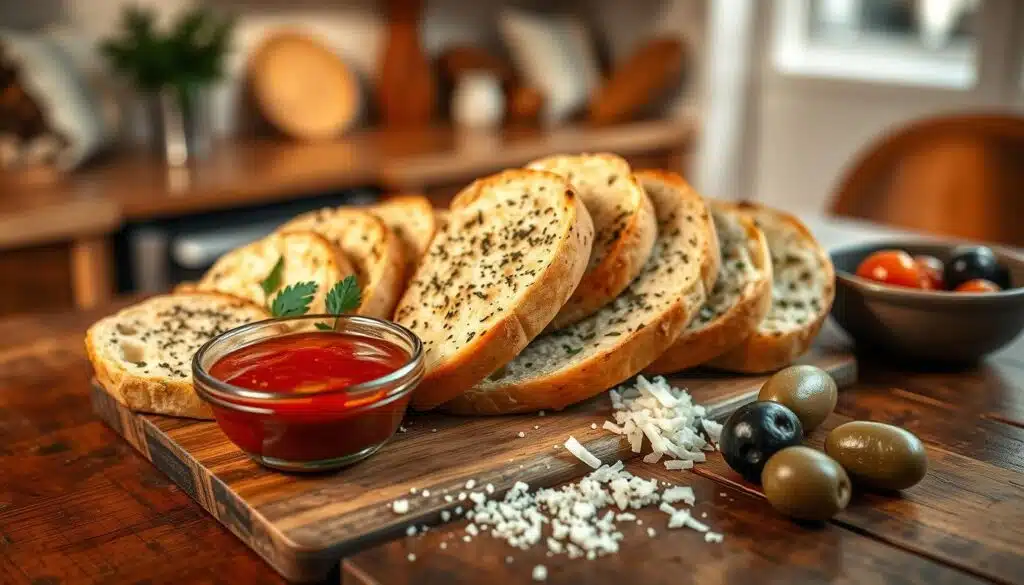 garlic bread serving suggestions