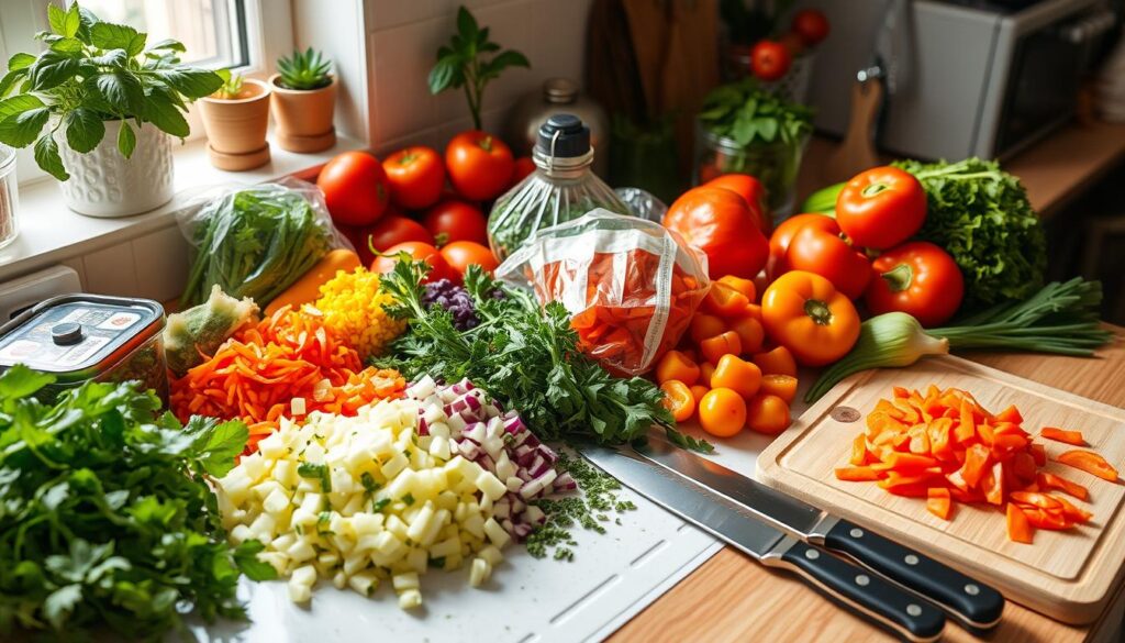 Pre-Chopped Ingredients