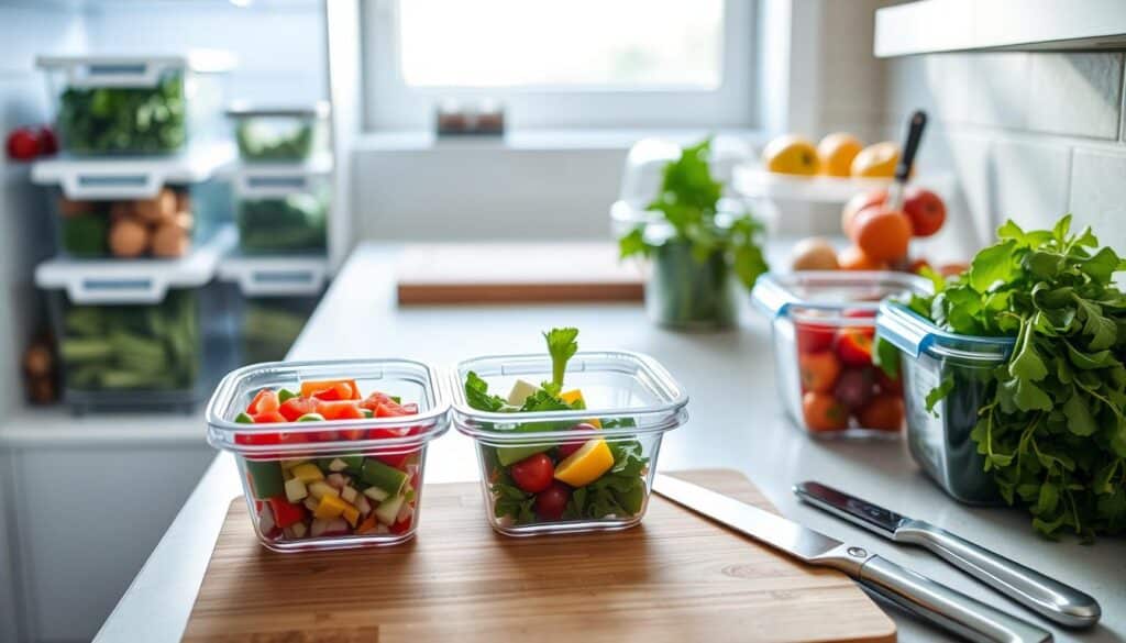 kitchen prep storage
