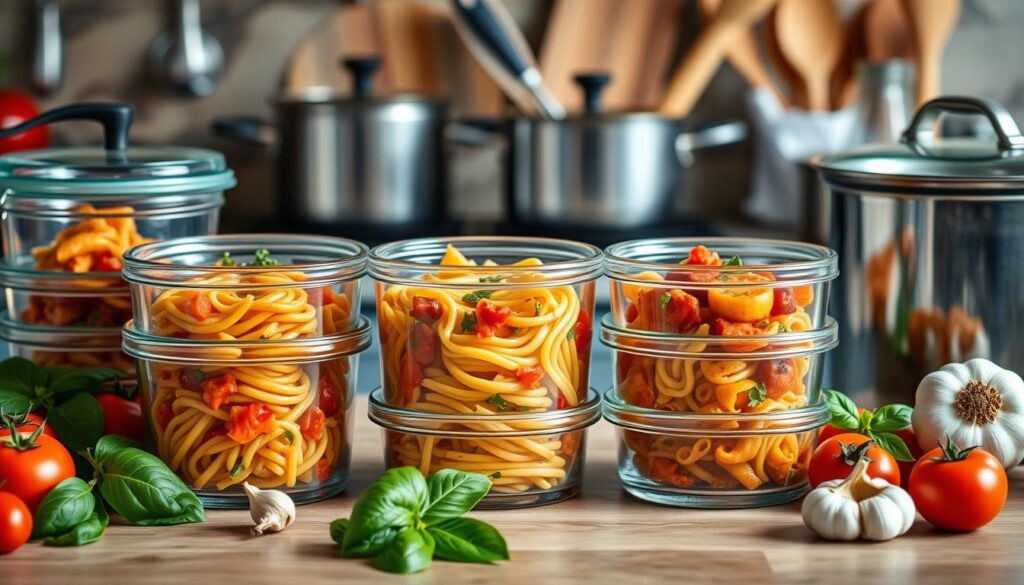 one-pot pasta storage