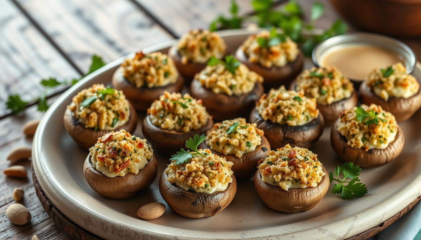 savory stuffed mushroom recipes for entertaining