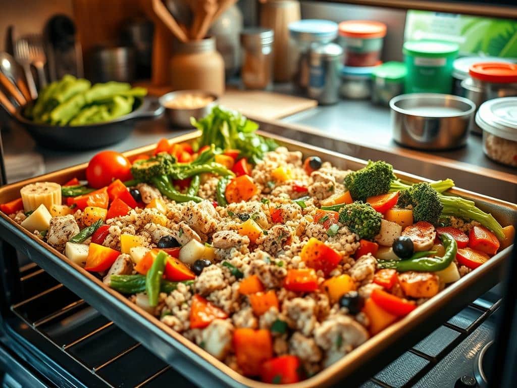 sheet pan meal prep